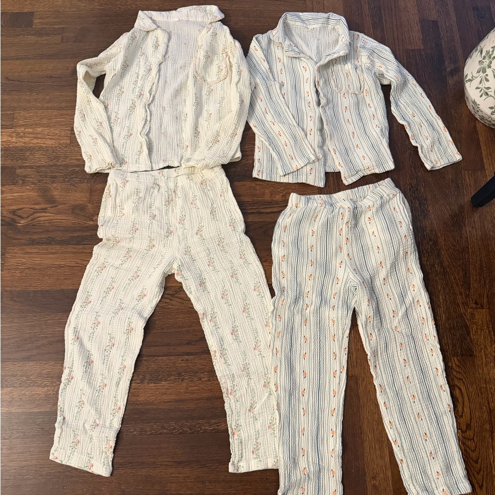 100% muslin cotton Kids Pajama Set - 2